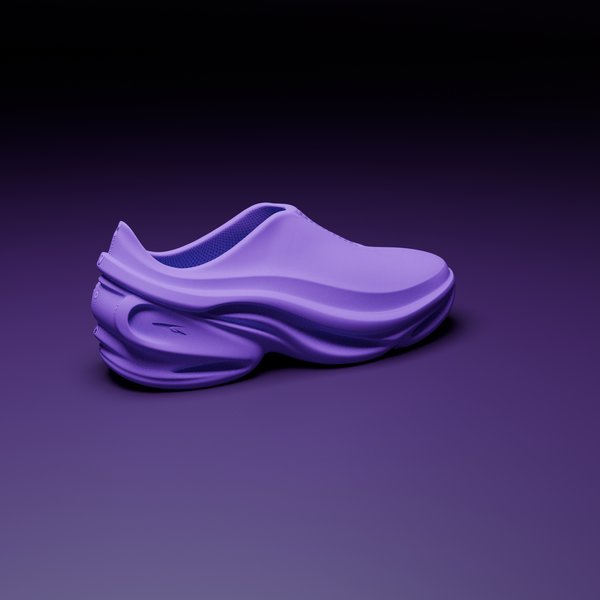 AM/PM in Lilac, low angle