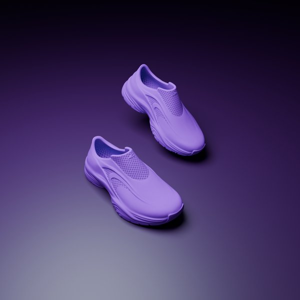 Marathon pair in Lilac, floating